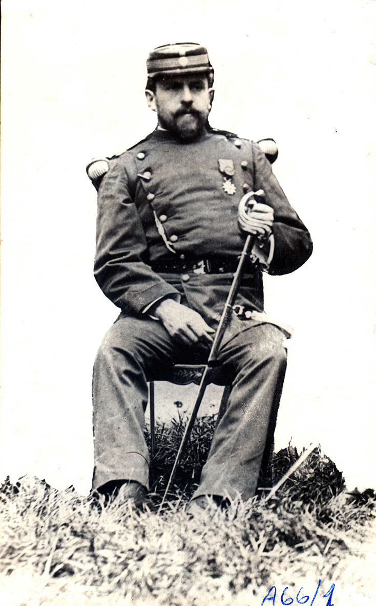 GRAL MARIANO ESPINA  MANIOBRAS AMIENS 1881