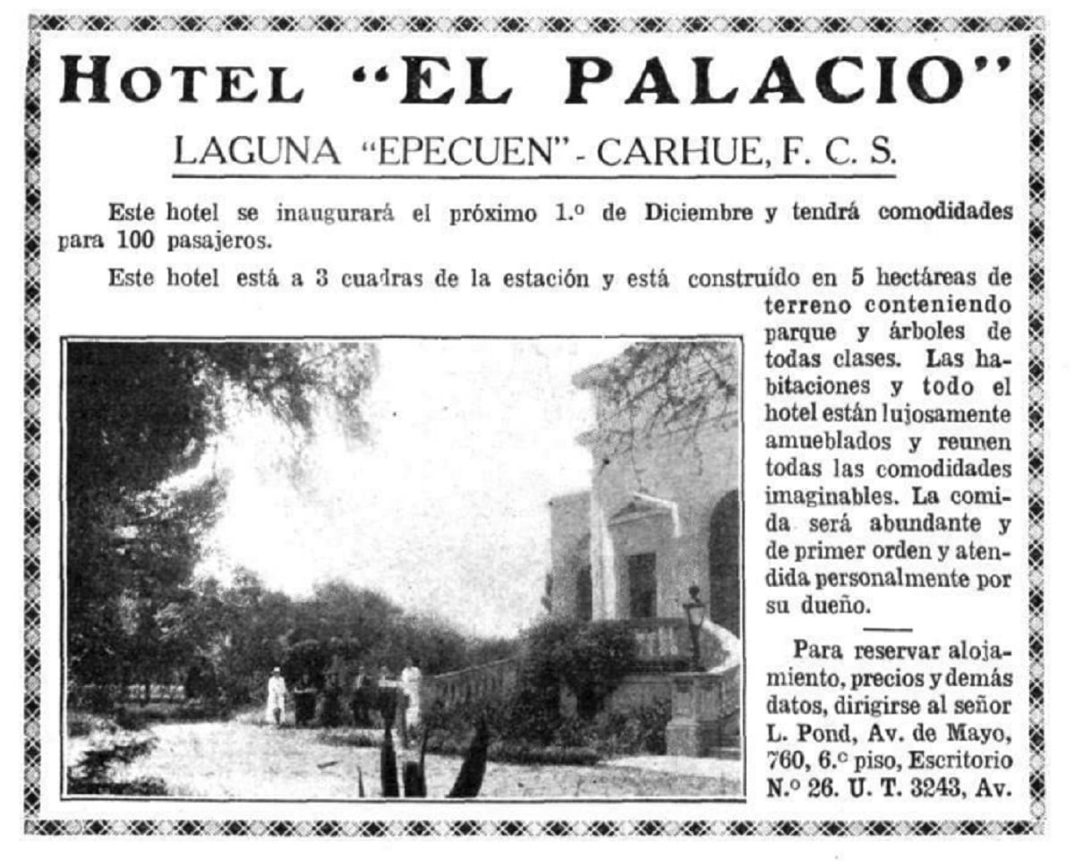 PALACIO DE GALLO LEVALLE CARHUE 