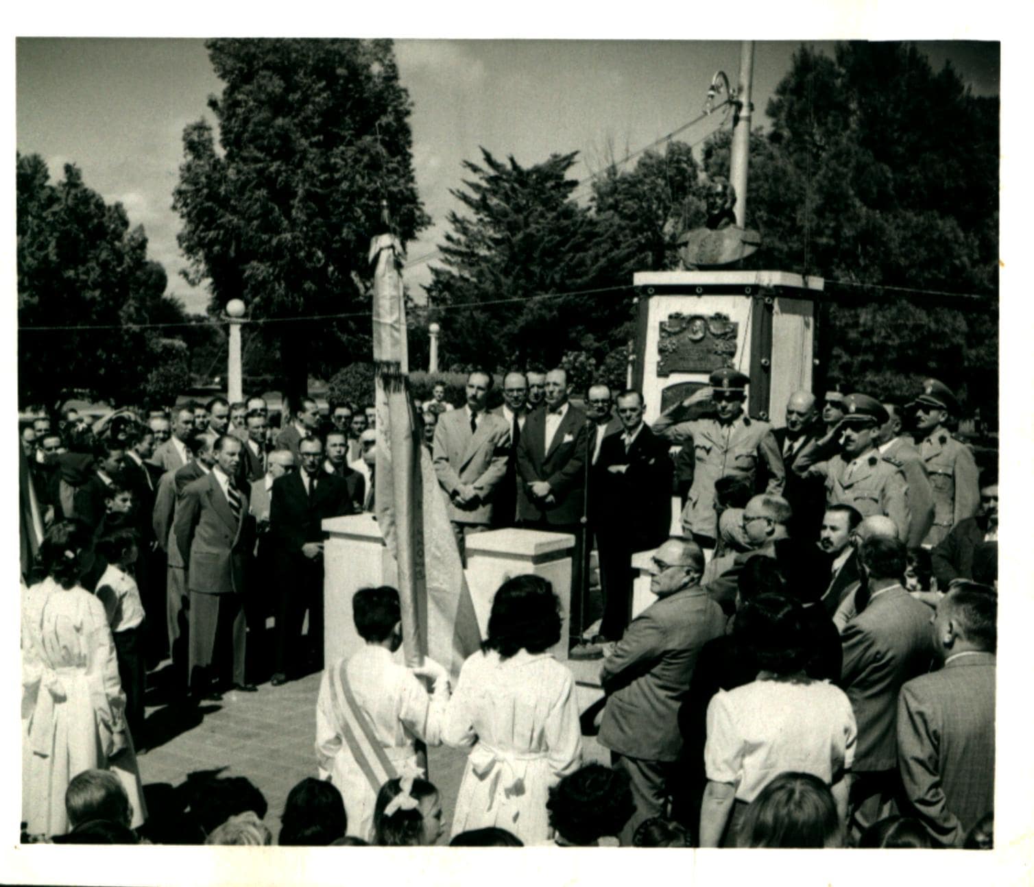 1952 Inauguración escuela Agraria de Rivera. escuela agraria rivera
