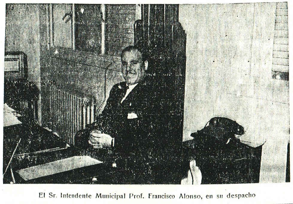 Francisco Alonso intendente peronismo Adolfo Alsina