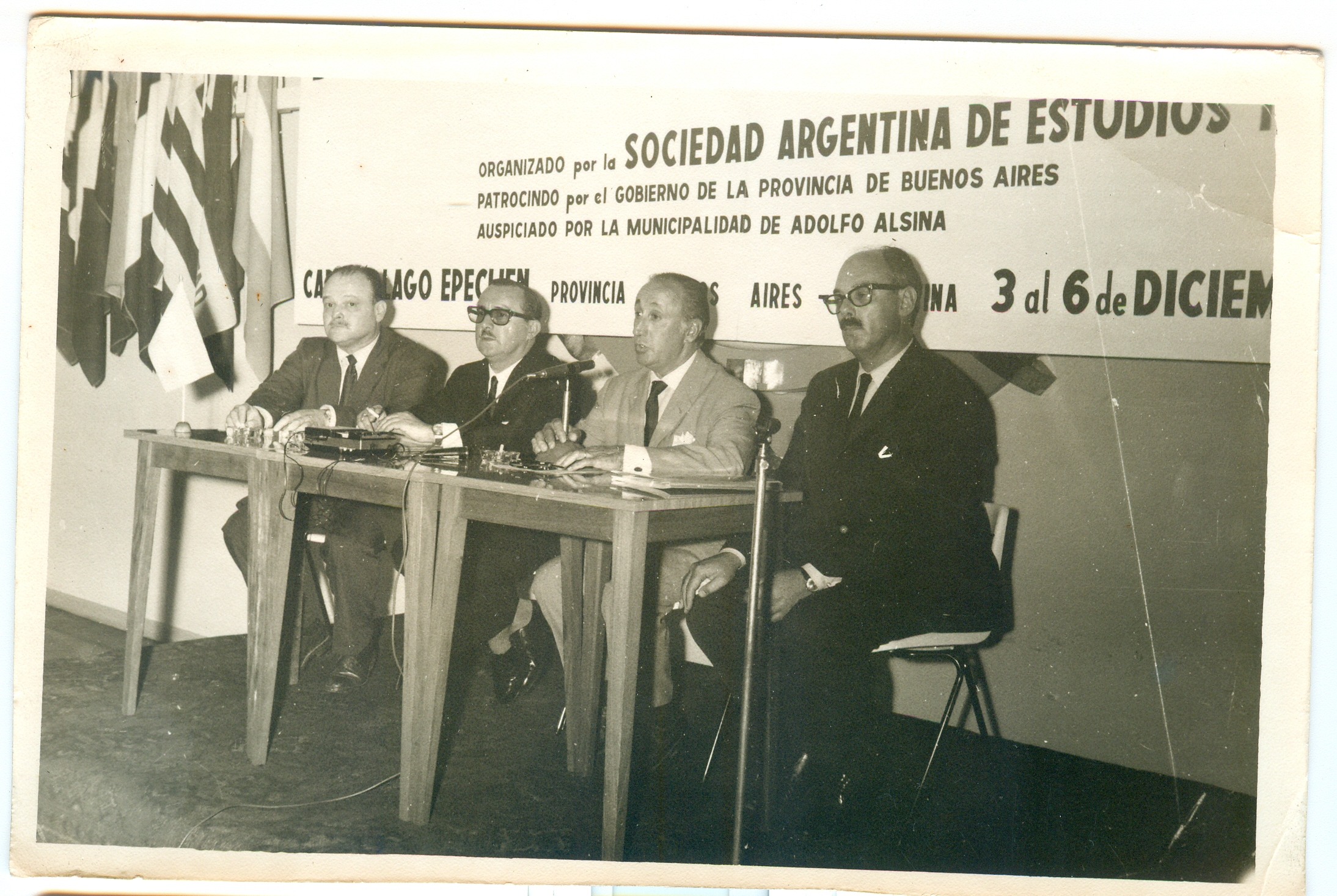 bedacarratz congreso latino Termalismo Carhue 1969