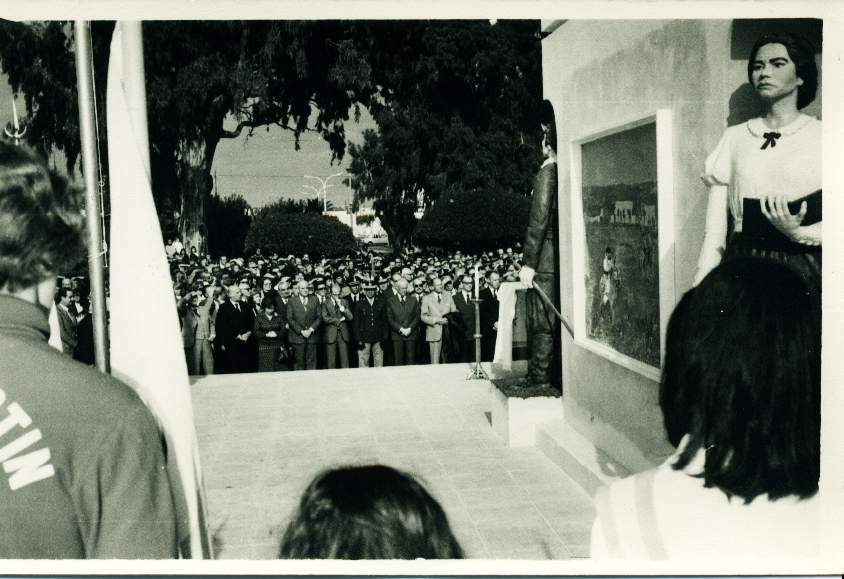 1978. Actos desc. Monumento a Levalle. 1978 CENTENARIO ALSINA MONUMENTO LEVALLE