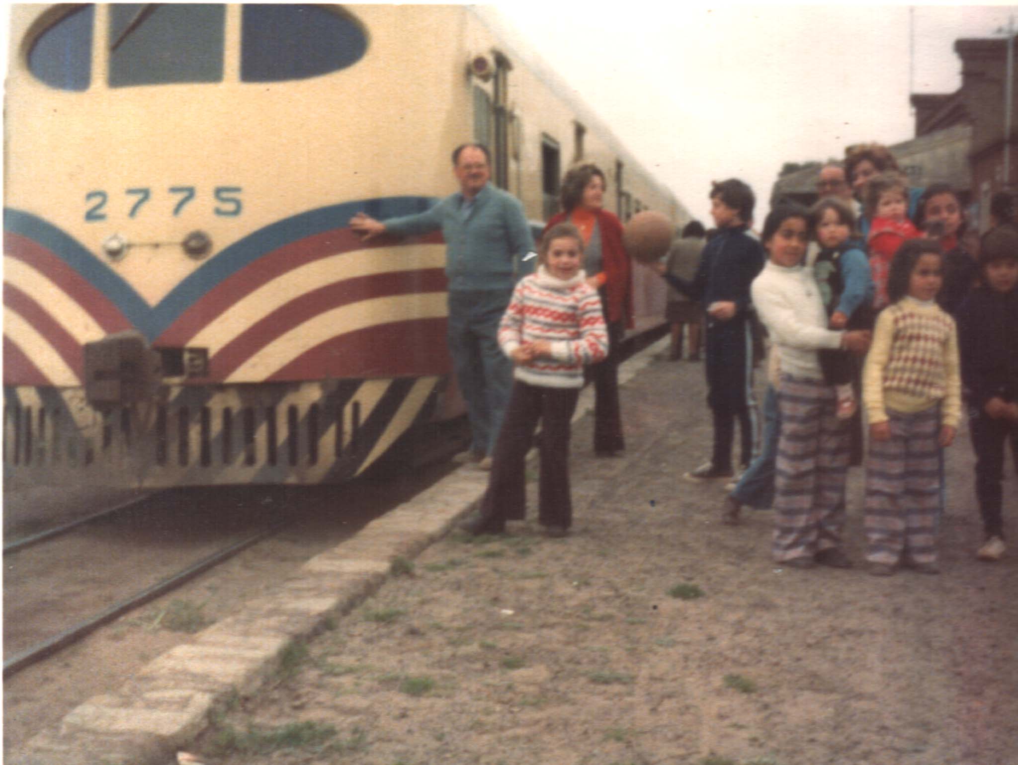 Casbas ultimo tren midland 1977