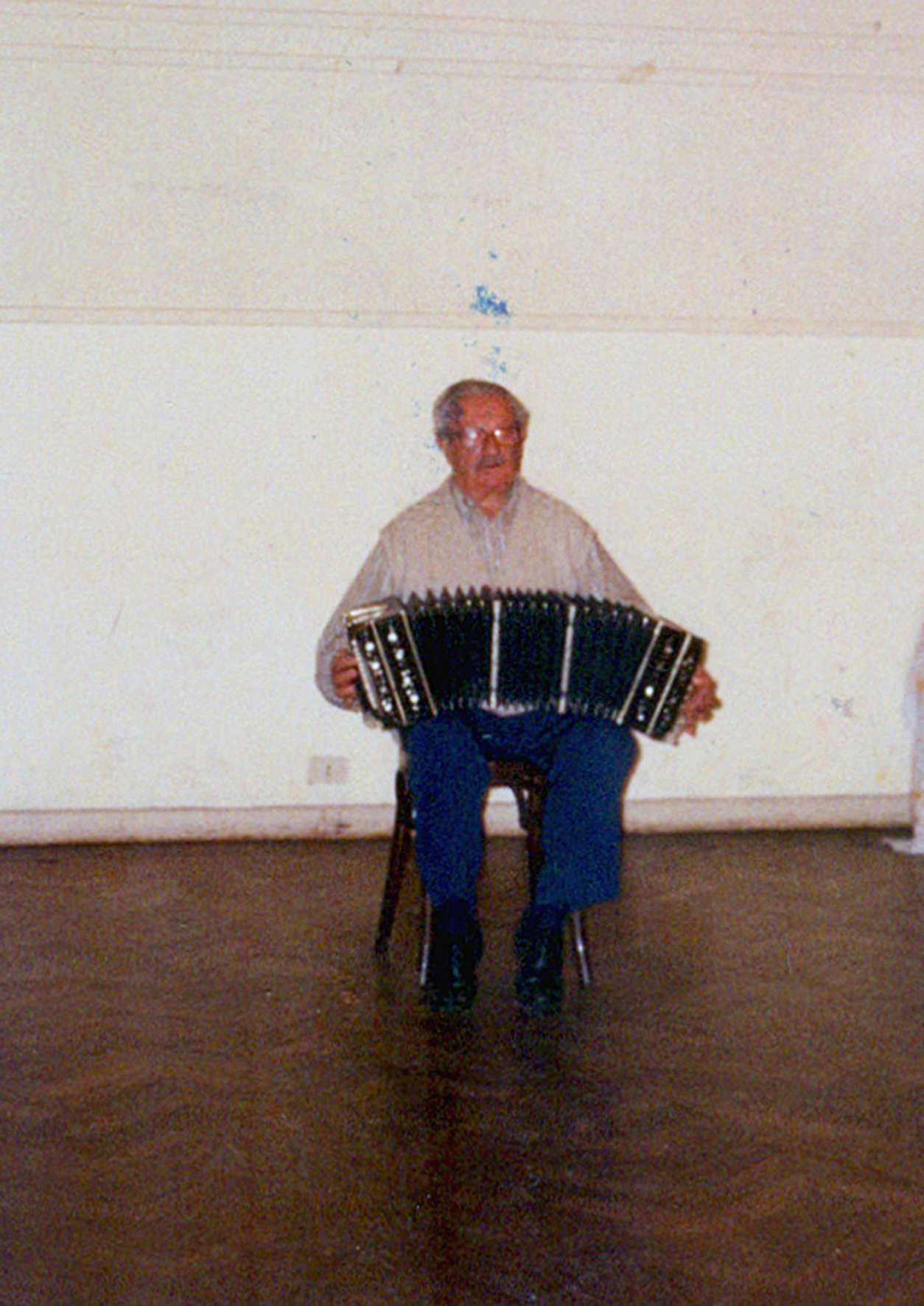 Migual Mancuso musico bandoneon