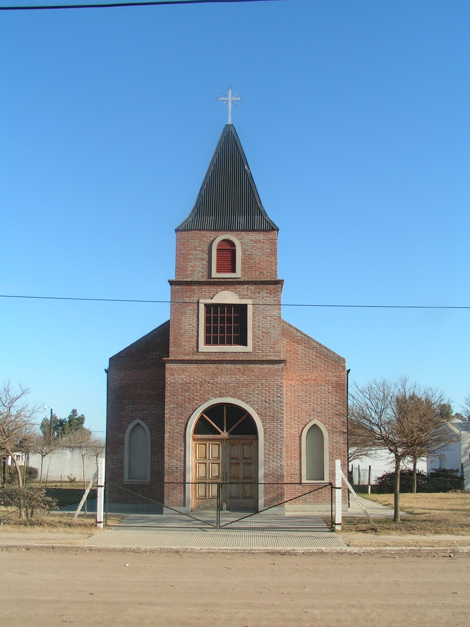 Barrio Illia carhue banco hipotecario capilla San cayetano