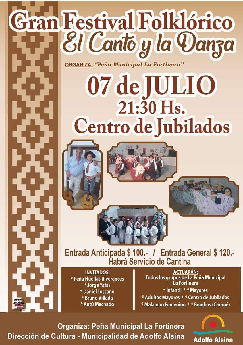 peña folclórica la fortinera carhue