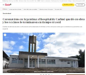 HOSPITAL SAN MARTIN CARHUE