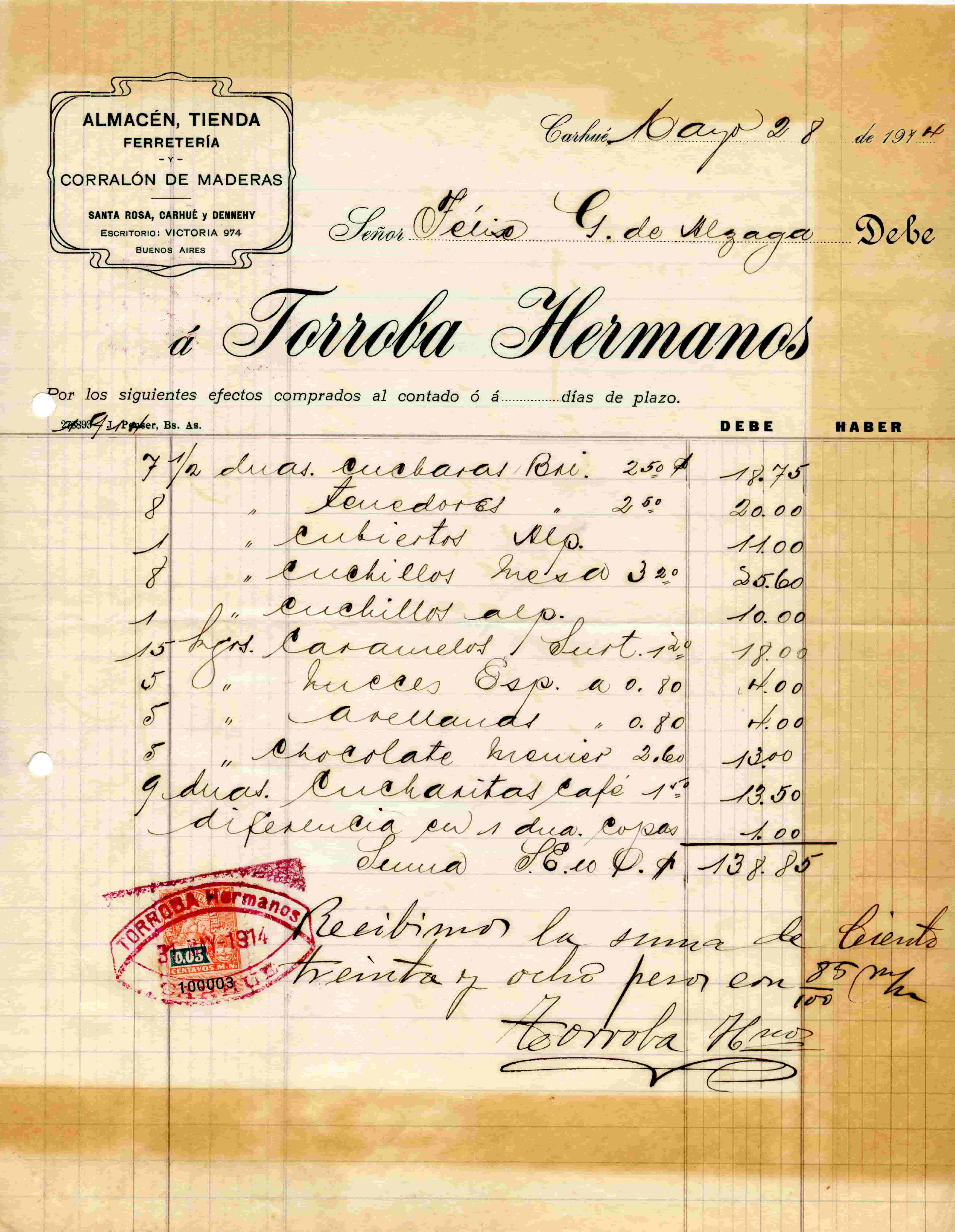 CASA TORROBA CARHUE