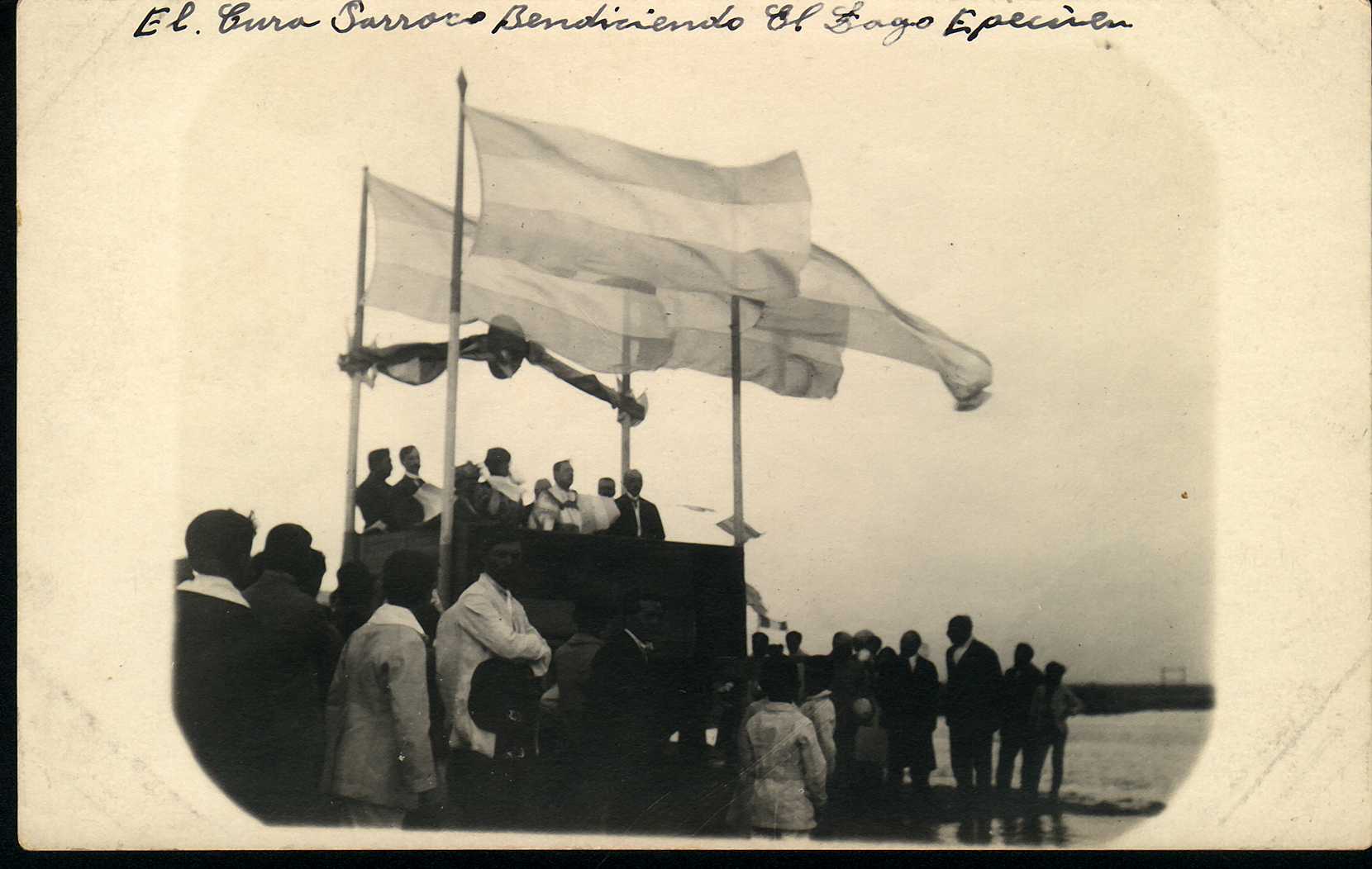 inauguración balneario epecuen arturo vatteone