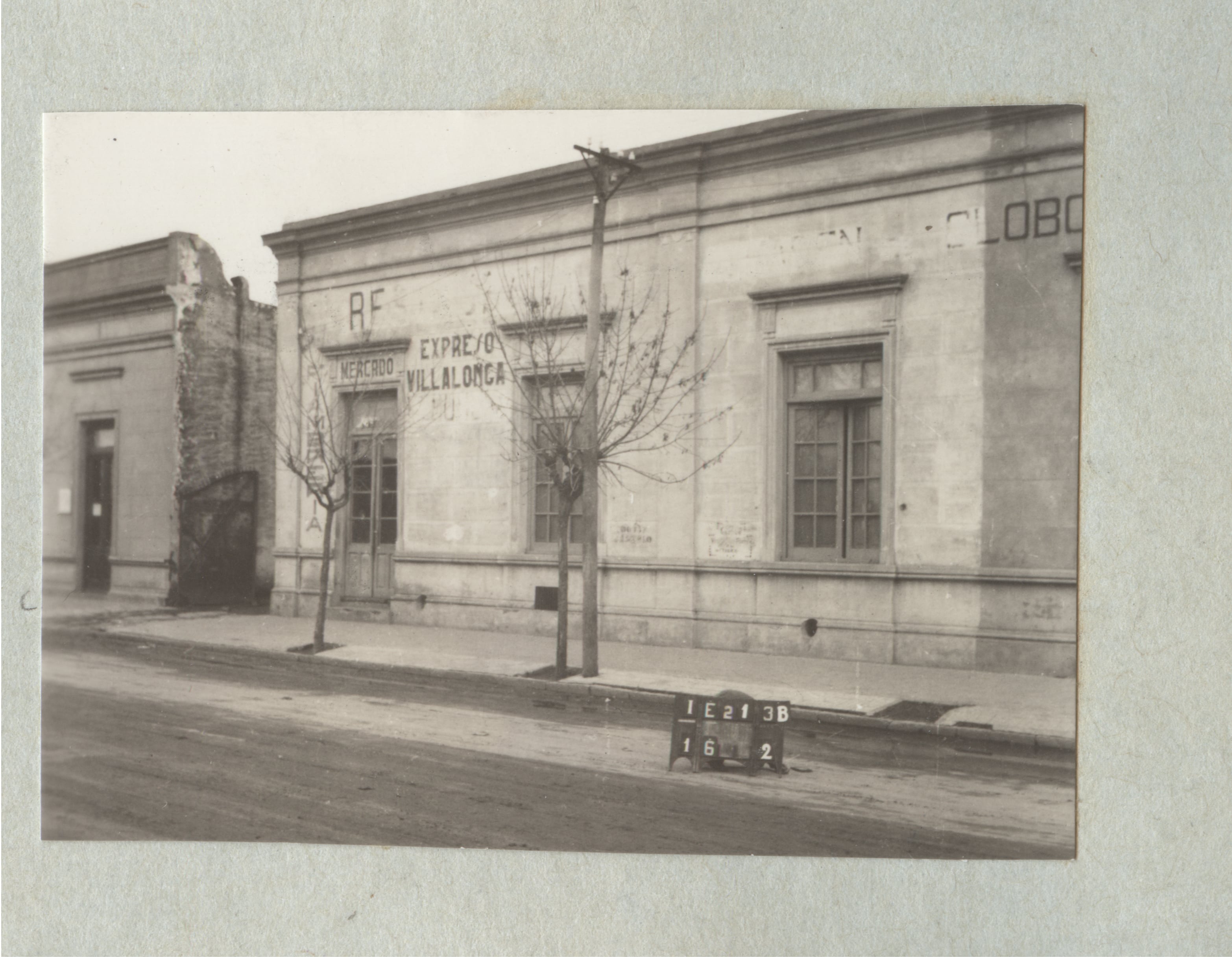 1938. Actual calle Razquin. BARRIO ESTACION CARHUE expreso villalonga