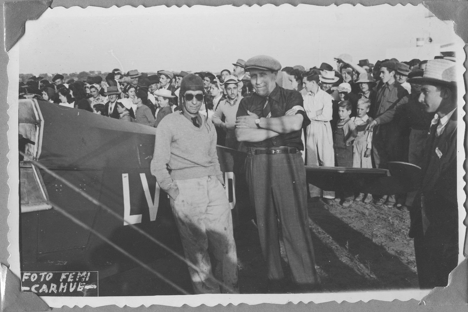 aero club Carhue Santiago Germano Amparo Charito Maneiro lacoume carhue record 1951 loop