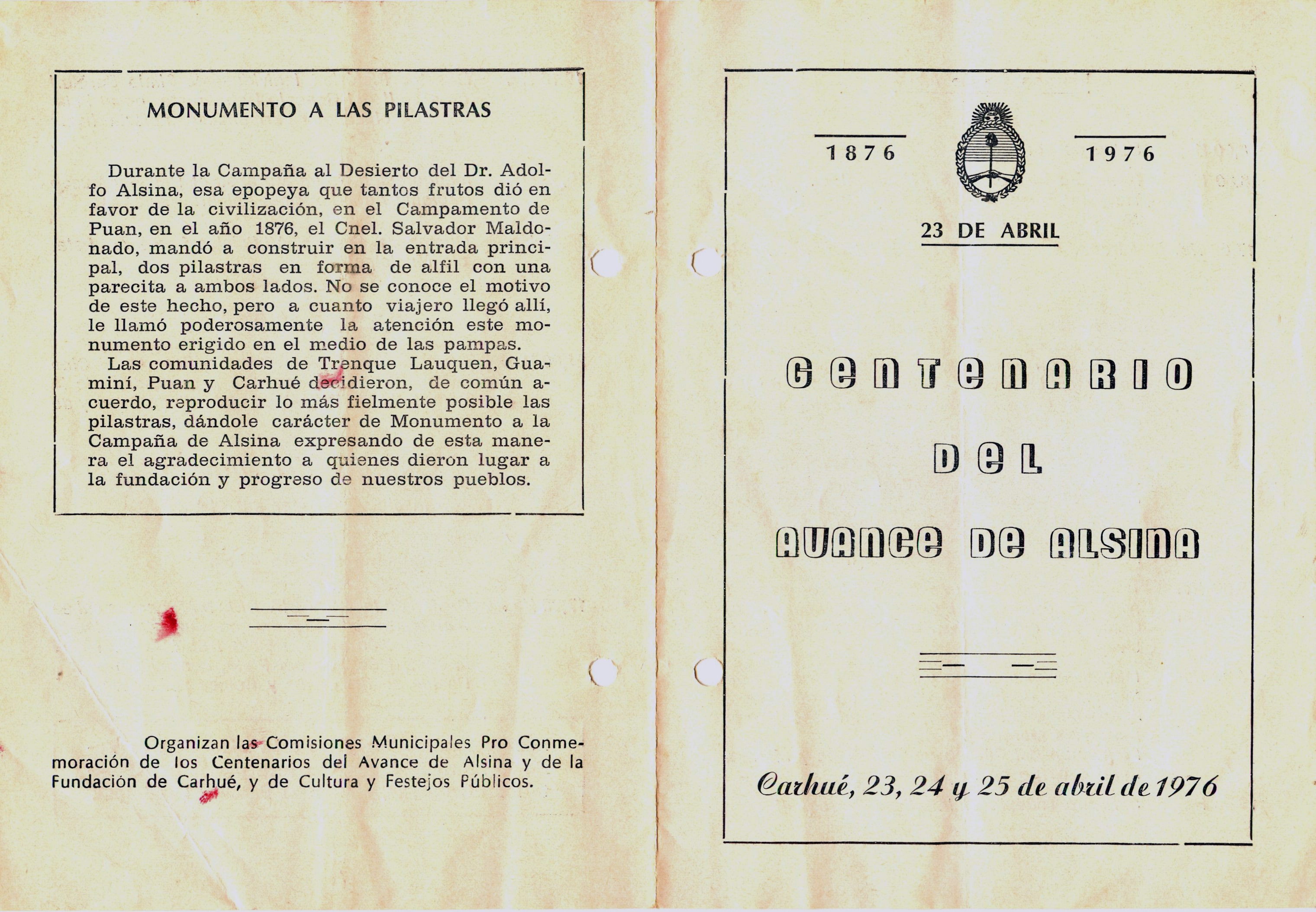Pilastras Carhue