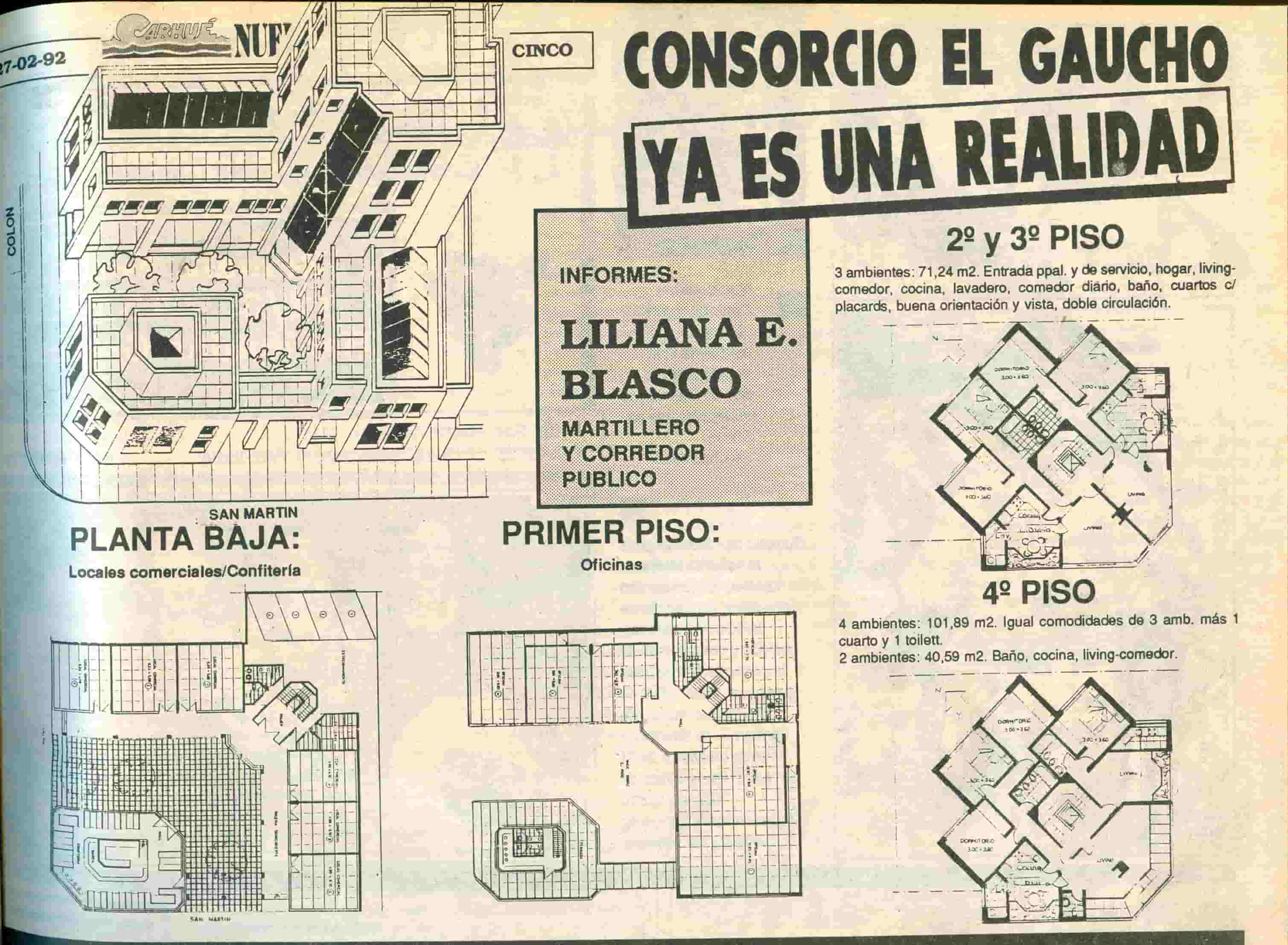 consorcio El Gaucho Carhue 