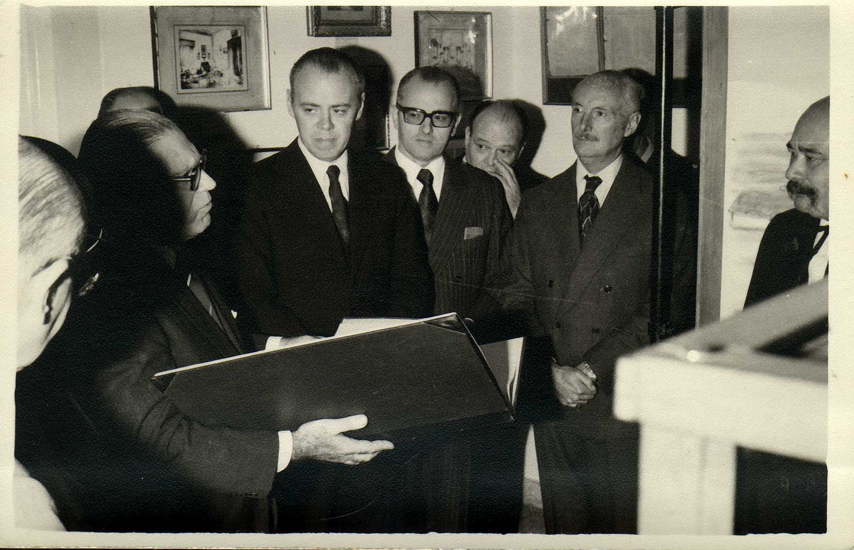 Jaime Smart- Lopez Aufranc en Museo 1978 CENTENARIO ALSINA MONUMENTO LEVALLE