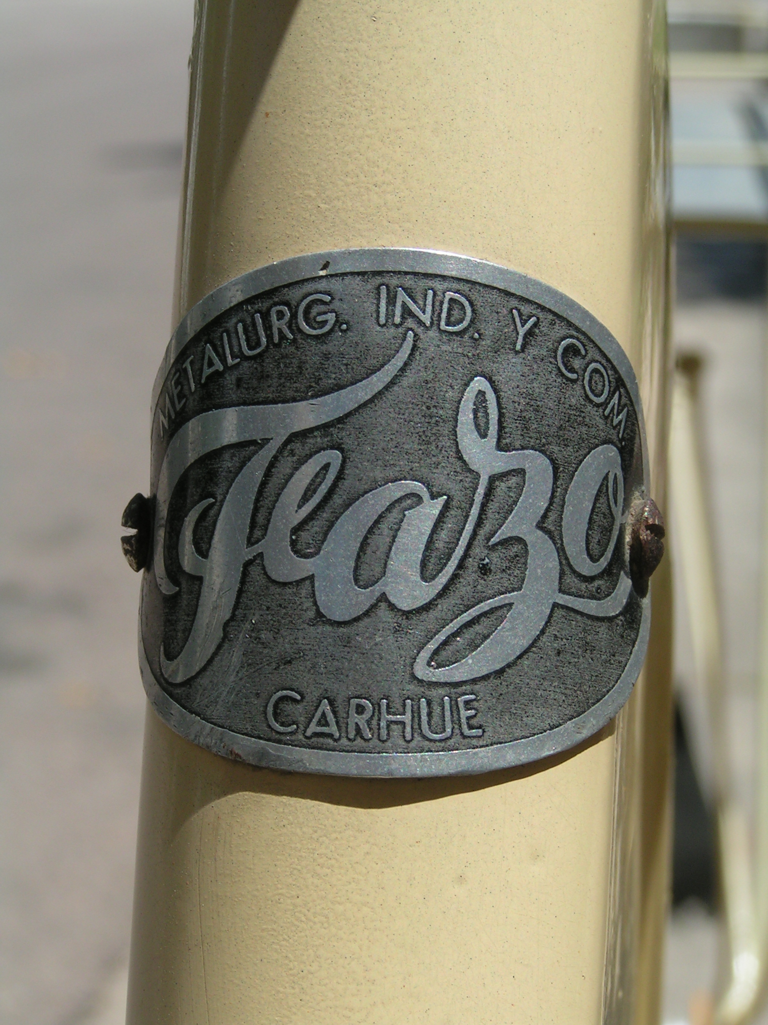 casa fazo carhue bicicleta artesanal