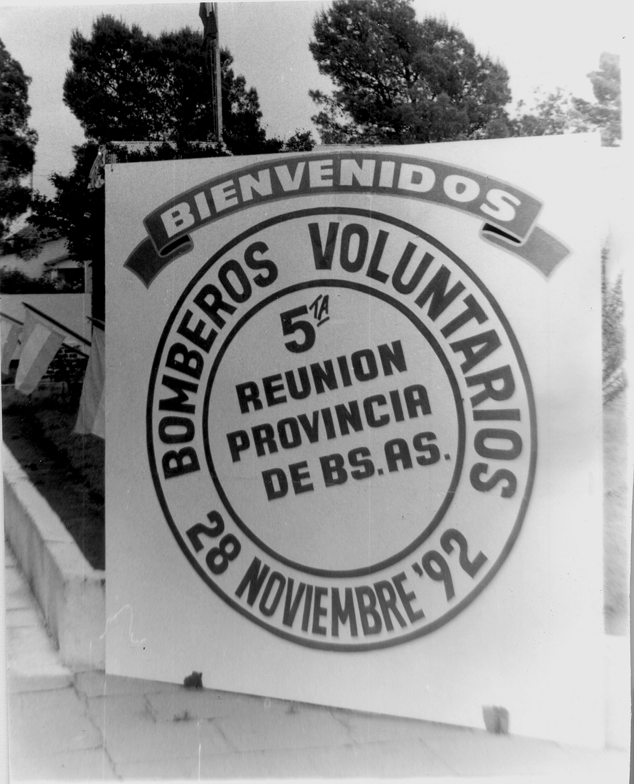 CUARTEL DE BOMBEROS CARHUE 1990