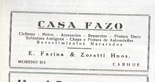 casa fazo carhue