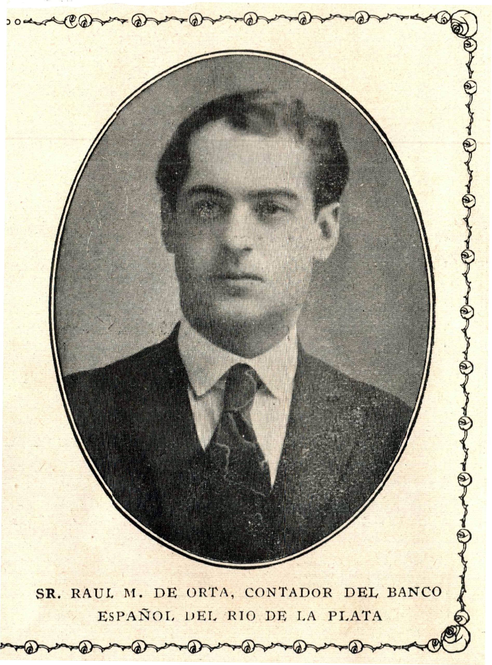 BANCO ESPAÑOL DEL RIO DE LA PLATA CARHUE DE ORTA