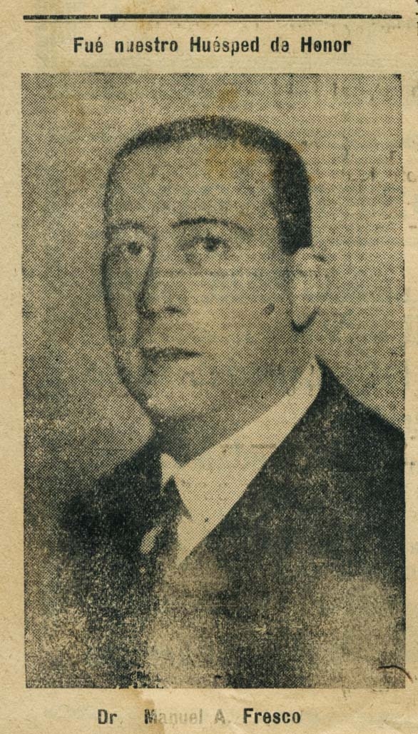MANUEL FRESCO GOBERNADOR 