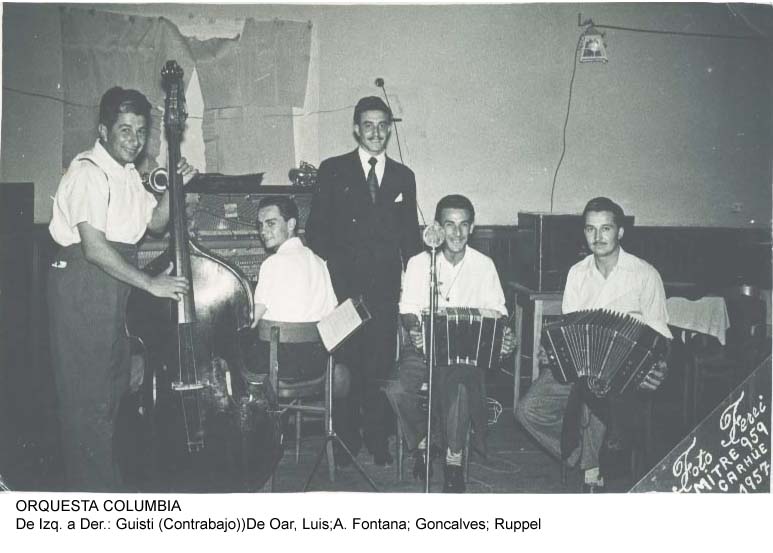 ORQUESTA COLUMBIA CARHUE ELISEO GIUSTI