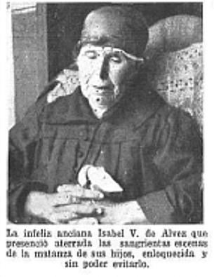 TRAGEDIA ASESINATO MASACRE ALVES ALVEZ CARHUE 