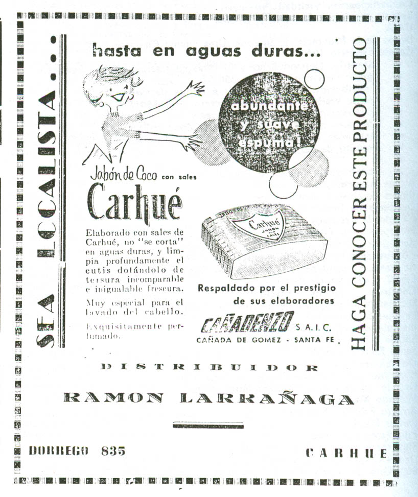 jabon el cañadenzo carhue 