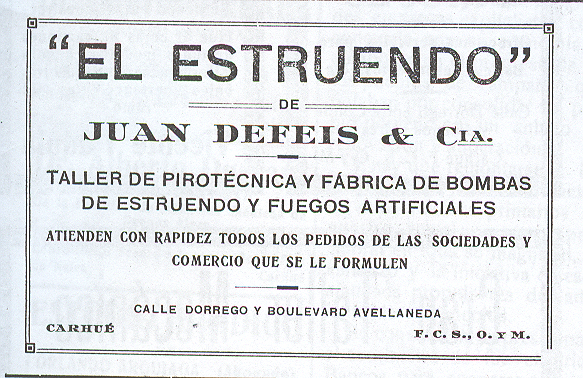 Fabrica Pirotecnia El Estruendo