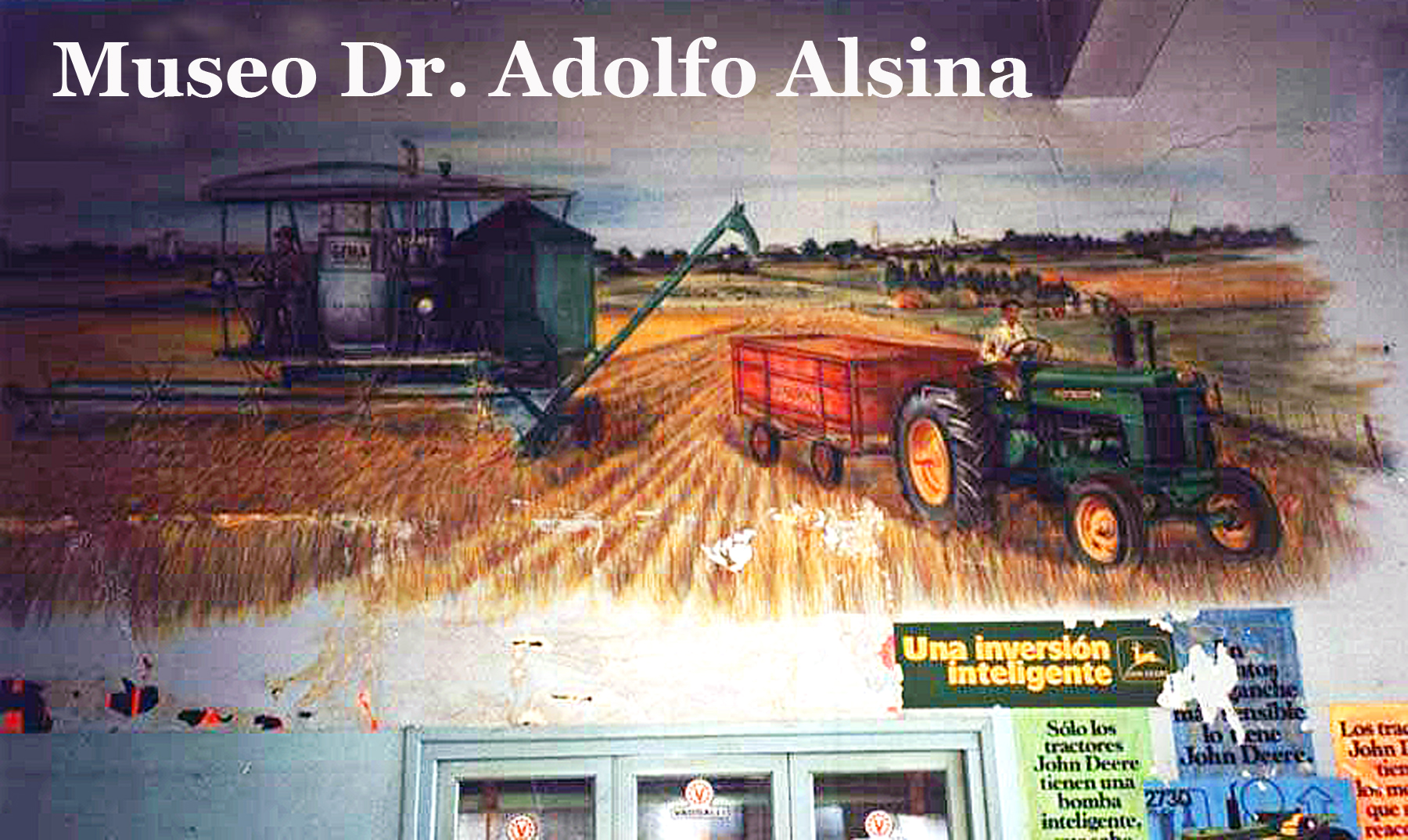 RODOLFO GOMEZ PICHON ESCULTOR ARTISTA CARHUE jhon deere