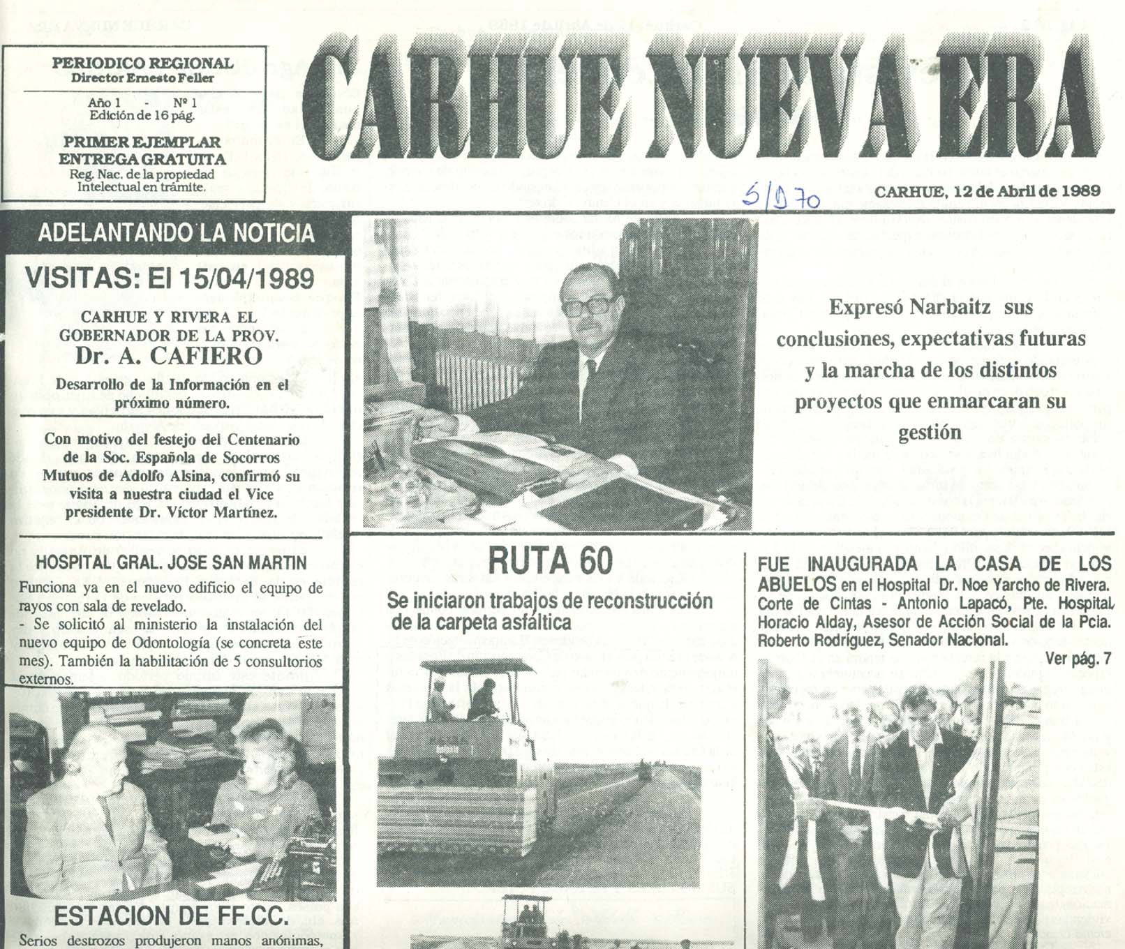 semanario nueva era carhue