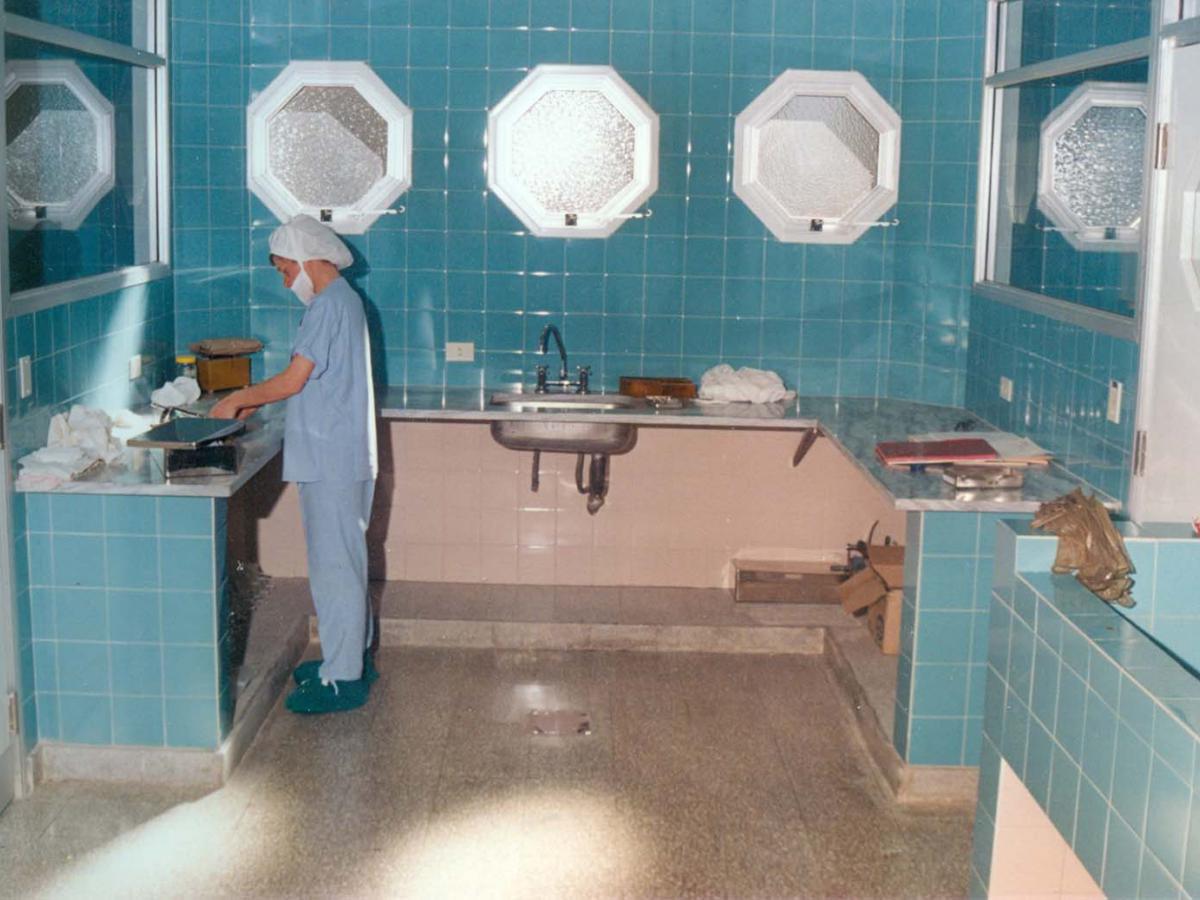 1991 Inauguración Hospital San Martin - Cuidados Intensivos